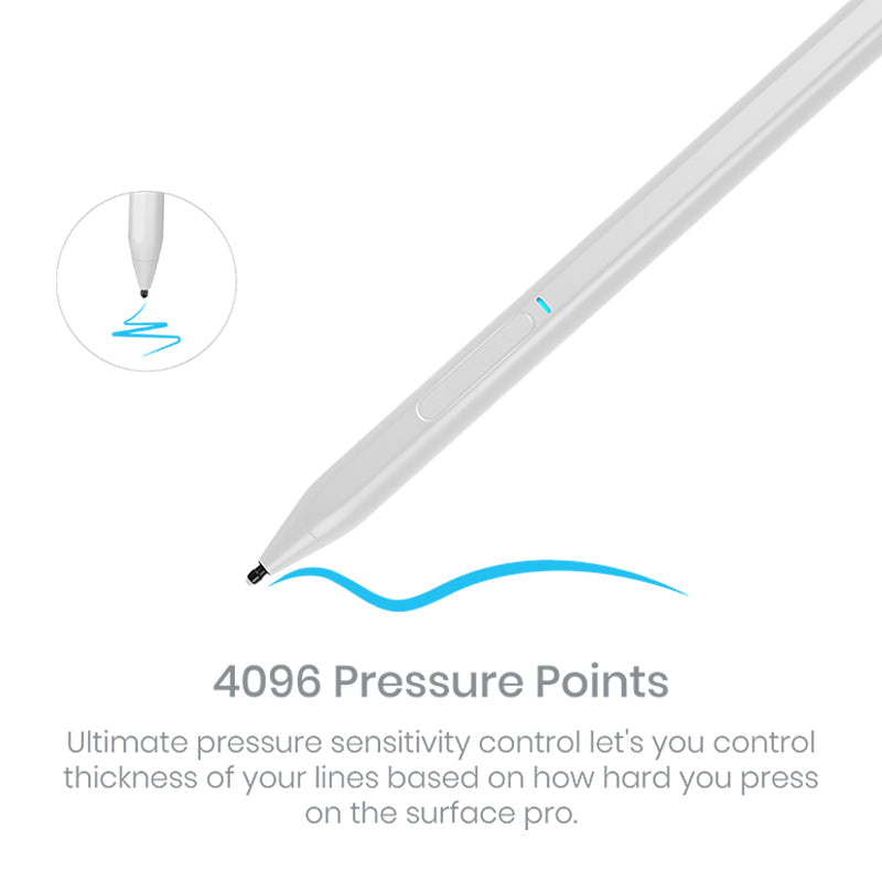 Pencil X (Black) – Compatible with Microsoft Surface Devices Supporting MPP Protocol