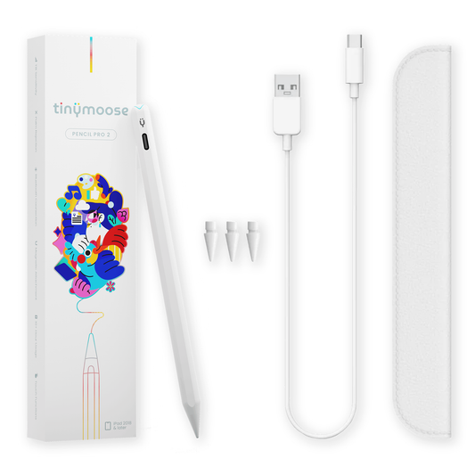 Pencil Pro 2 | Alpine White Compatible with iPads (2018 and newer)